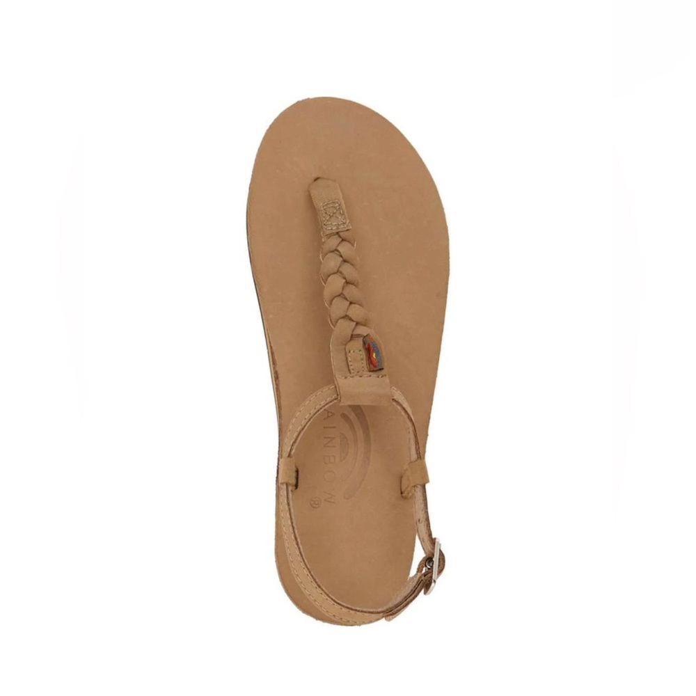Rainbow Sandals T-Street
Single Layer Leather
Sandal in Sierra Brown size Medium